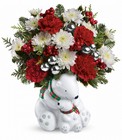 Teleflora's Send a Hug Cuddle Bears Bouquet from Backstage Florist in Richardson, Texas
